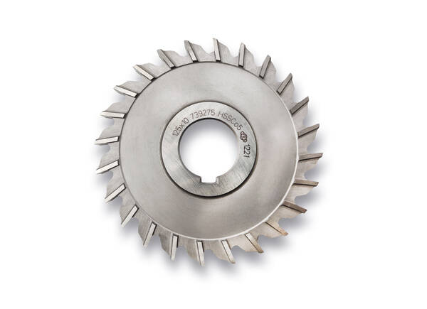 Фреза трехсторонняя с прямыми зубьями DIN885B 739275 ZPS