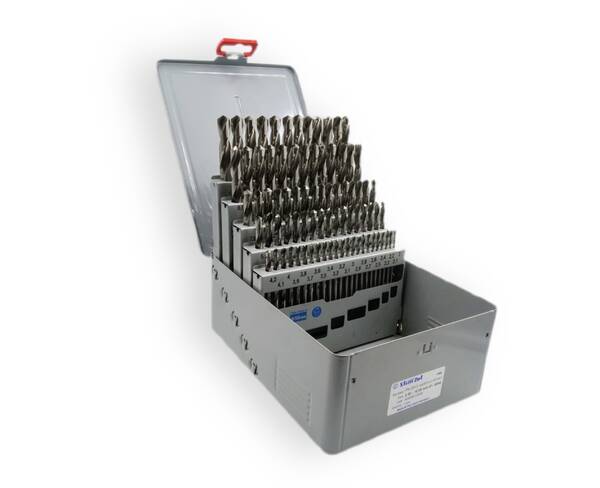 Набор свёрл по металлу 2,0-10,0 через 0,1 (81 шт) DIN338 HSS PN2913 Simzet