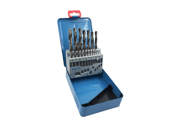 Набор свёрл по металлу 1,0-10,0 через 0,5 19 шт DIN 338 PN913 Stimzet